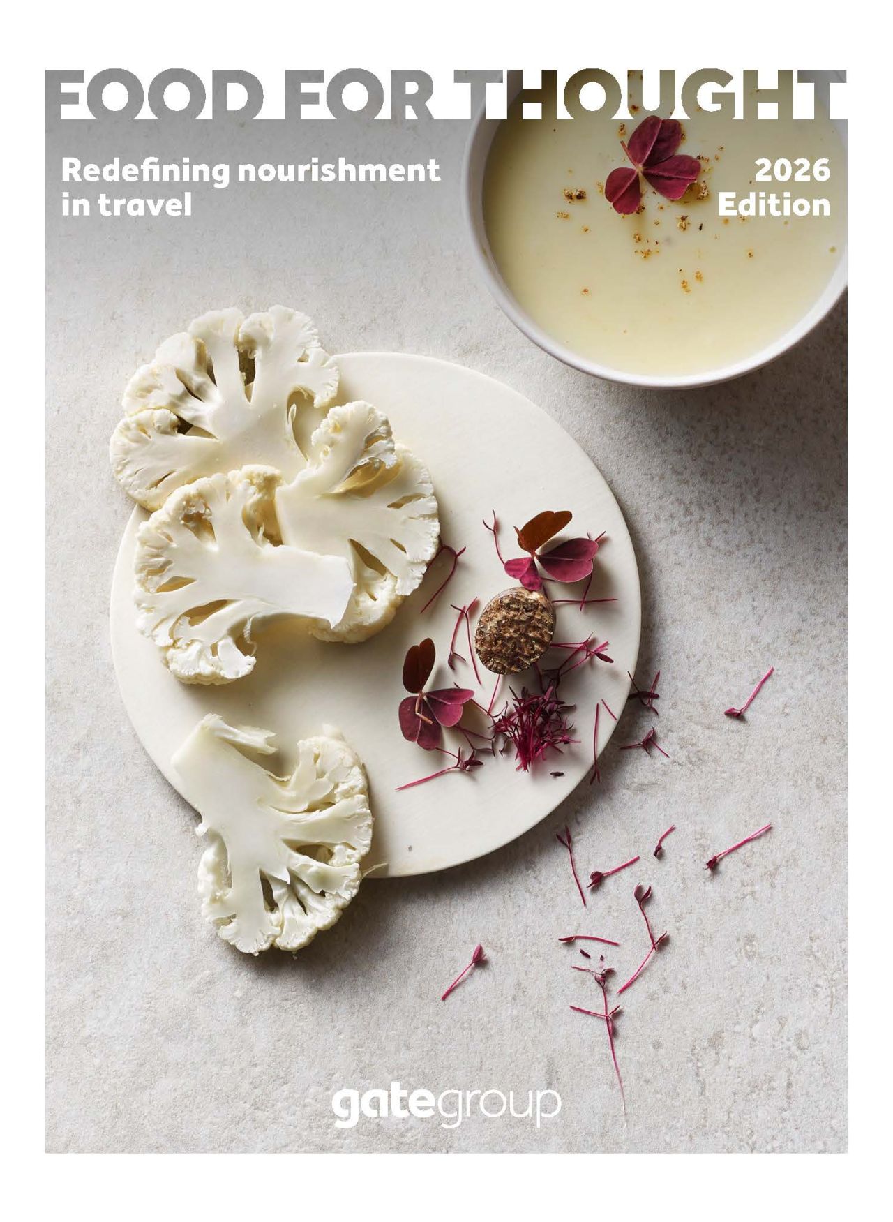 What is shaping the future of food and travel? Food for Thought is gategroup’s magazine exploring the ideas, behaviours, and